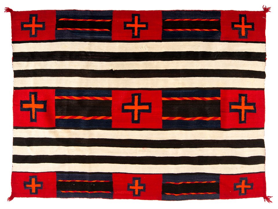 Navajo Third Phase Chiefs Blanket - late 19 centity - private collection