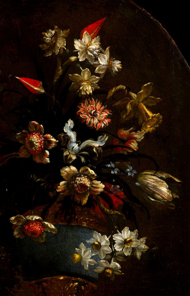 Nature morte au bouquet de fleurs, détail (phbw12 0163)