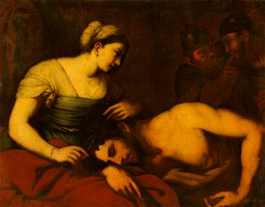 Navolger van Luca Giordano - Samson and Delilah - 356 - Mauritshuis