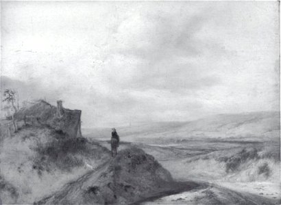 Navolger van Philips Wouwerman - Duinlandschap met een ruiter - 1243 - Städel Museum