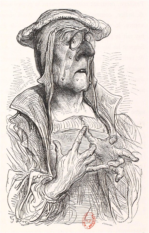 Nazdecabre répond par signes à Panurge, chapitre XX du Tiers Livre
