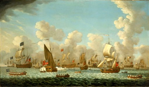 Naval Review at Spithead, 1767 RMG BHC0461
