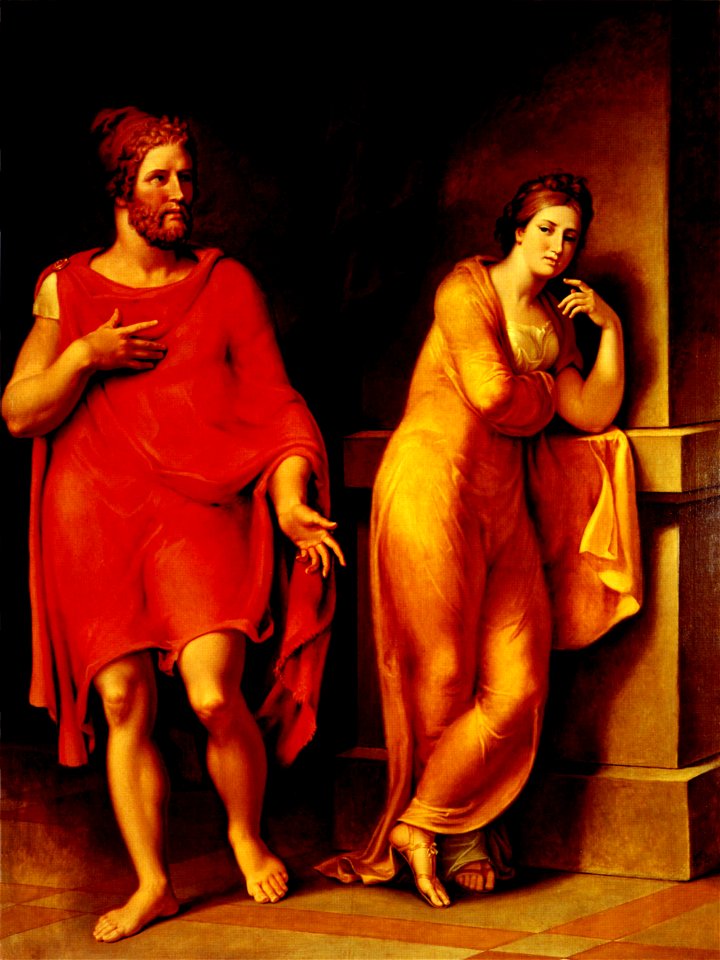 Nausikaa und Odysseus (Tischbein)