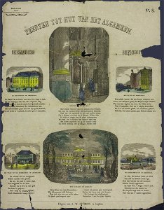 Nederlandsche hoofdgebouwen-Catchpenny print-PRENT 0171