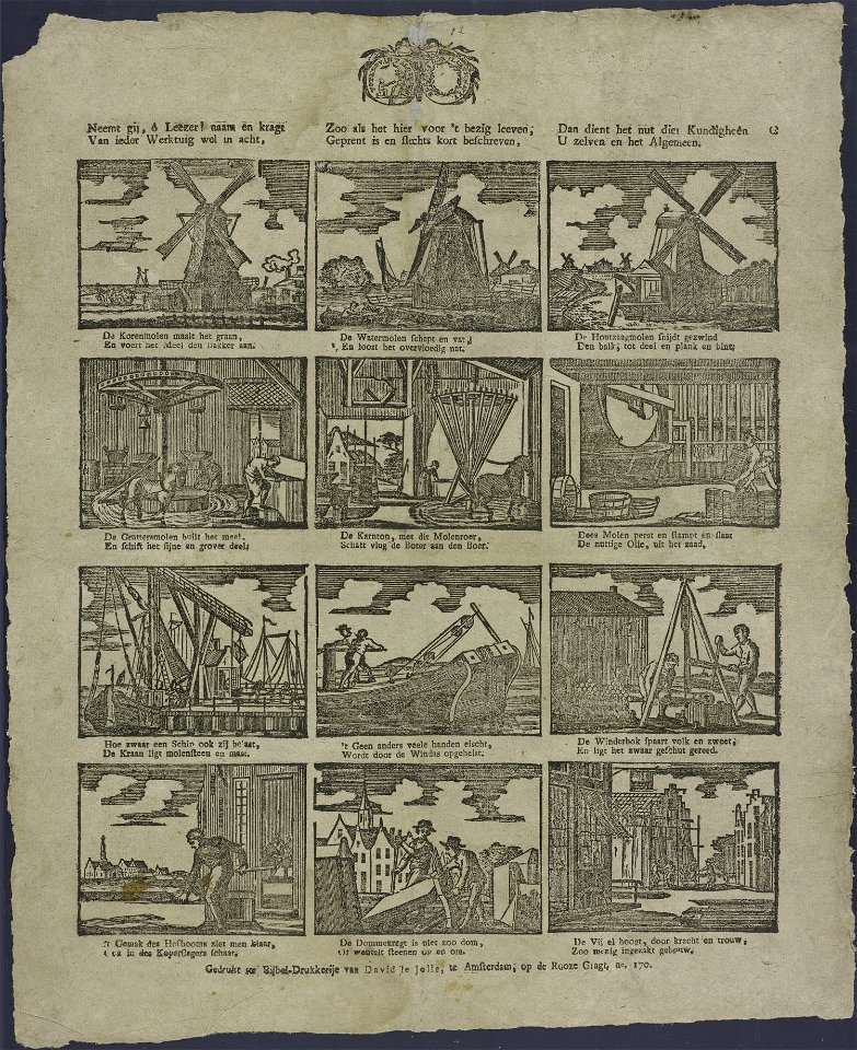 Neemt gij, ô leezer! naam en kragt, van ieder werktuig wel in acht-Catchpenny print-Borms 0735