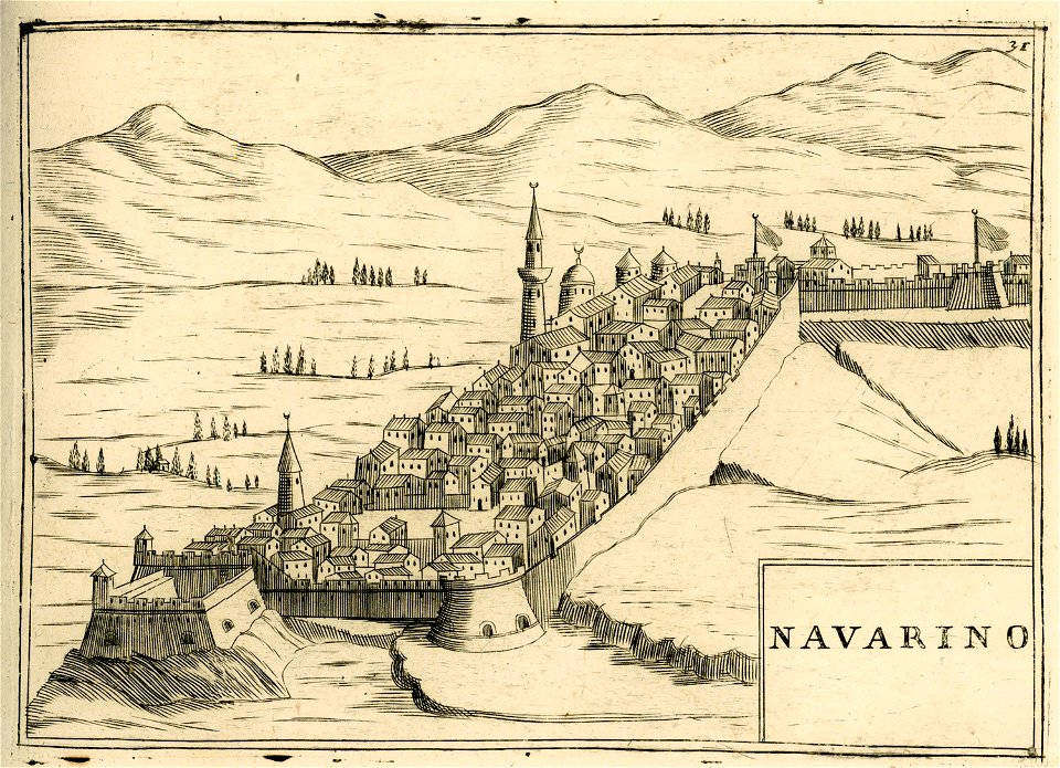 Navarino - Coronelli Vincenzo - 1688