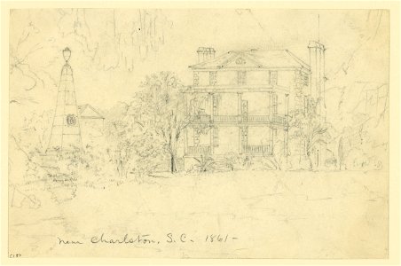 Near Charleston, S.C., 1861 LCCN2004661210