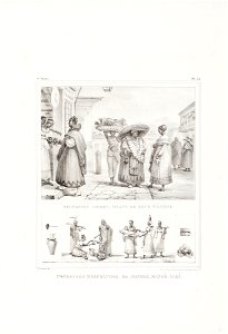 Negresses libres, vivant de leur travail, da Coleção Brasiliana Iconográfica