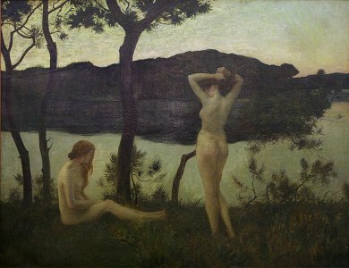 Naïades au bord d'un lac-Émile-René Ménard mg 8279