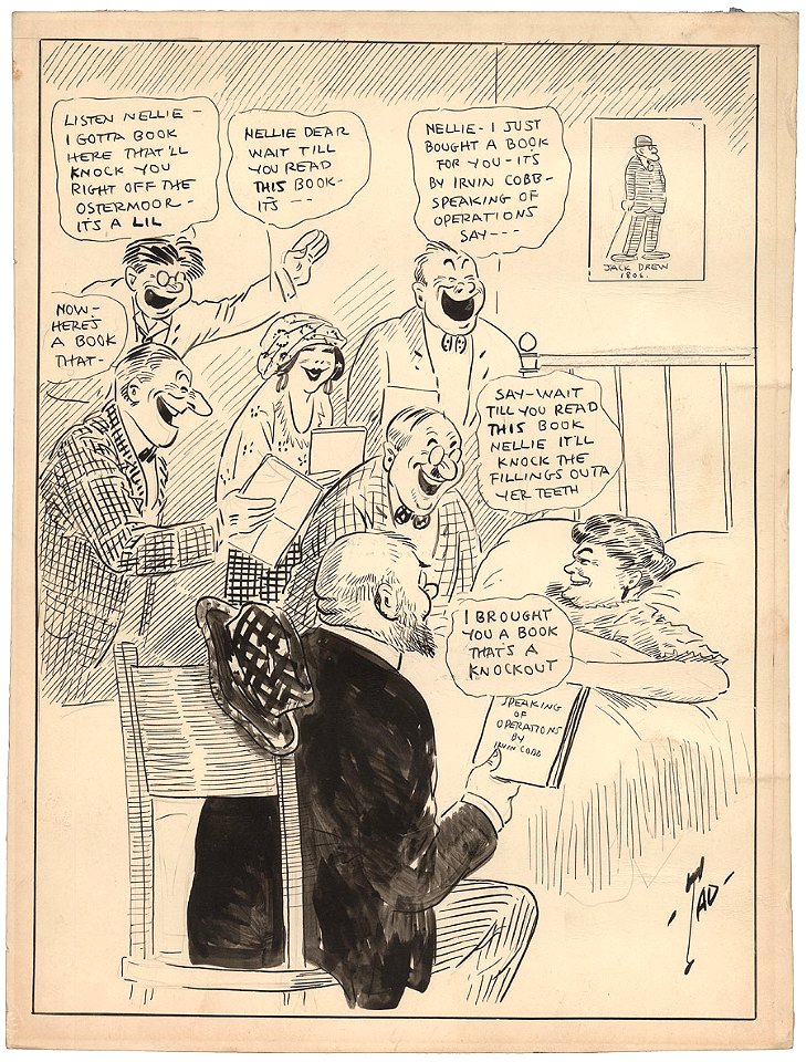 Nellie Revell and hospital visitors (Dorgan) - Free Stock Illustrations ...