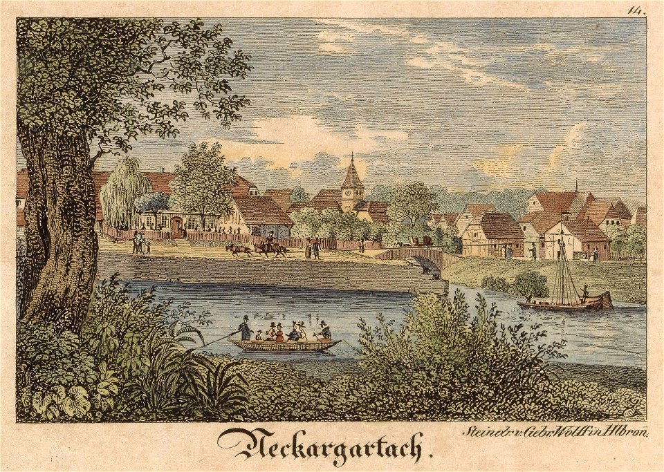 Neckargartach Gebrueder Wolff 1837