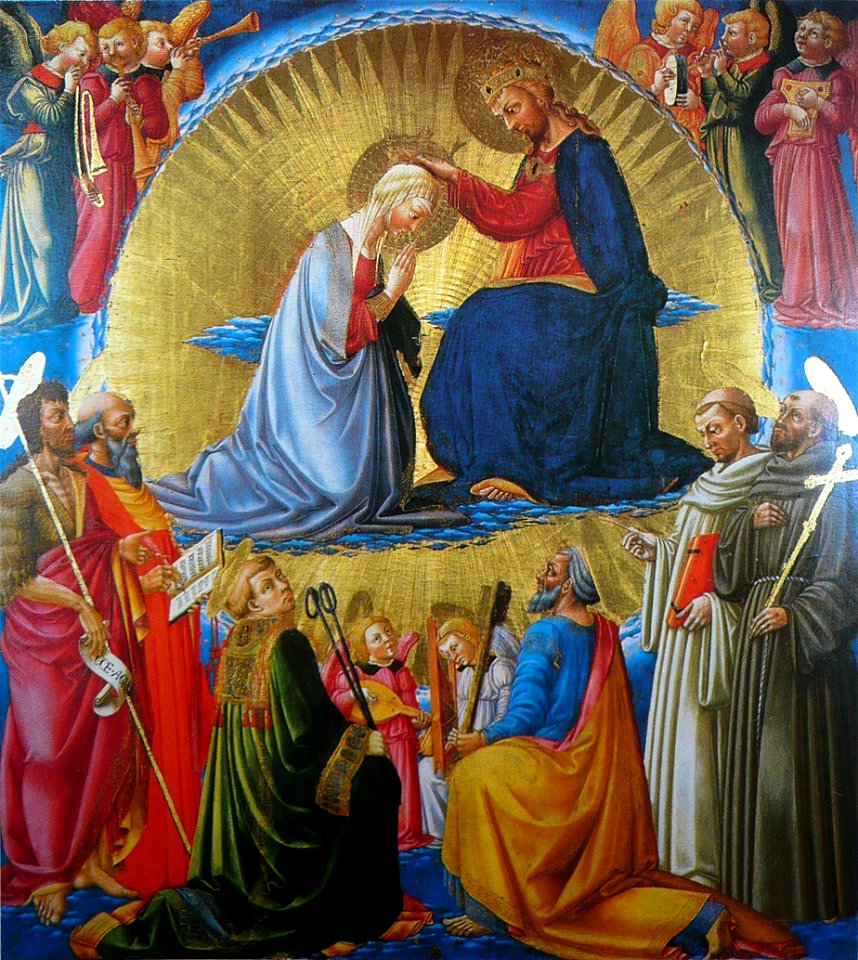 Neri di Bicci - Couronnement de la Vierge