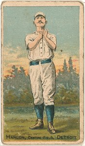 Ned Hanlon, Detroit Wolverines, baseball card portrait LCCN2007680757