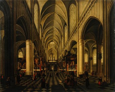Neefs Interior Gothic Church