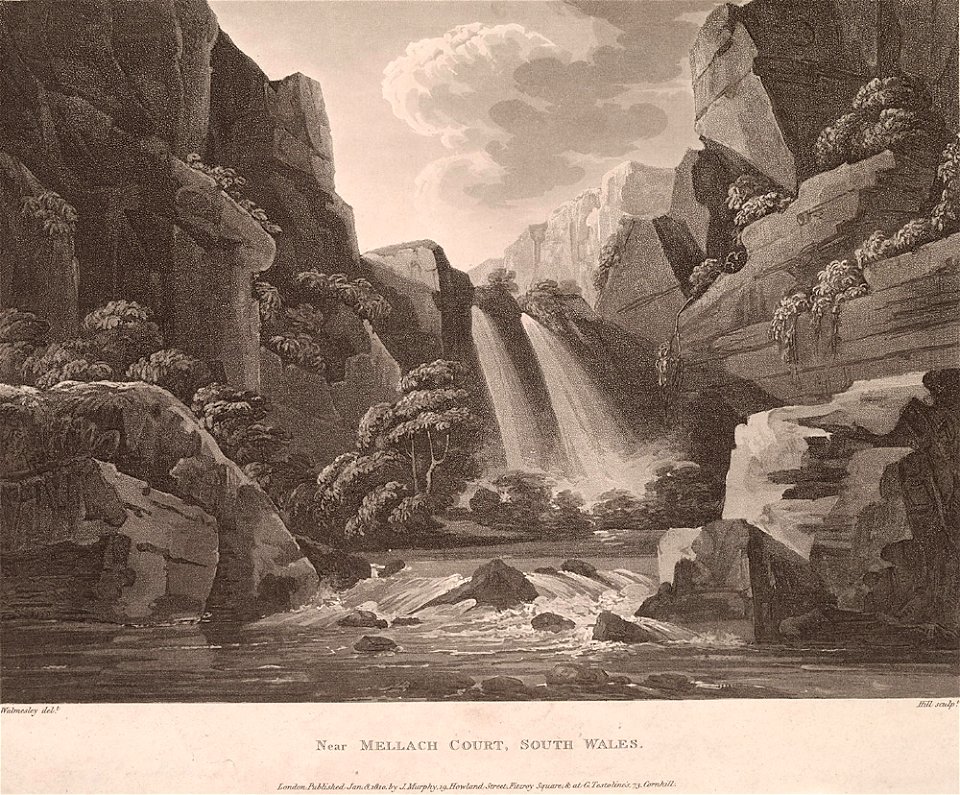 Near Mellach court, south Wales