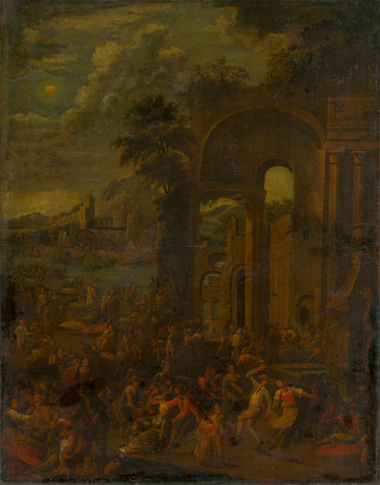 Nemecký maliar - Ľudová veselica - O 277 - Slovak National Gallery