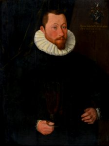 Nemecký maliar z roku 1590 - Portrait of Tobiáš Hundertstorfter - O 1859 - Slovak National Gallery