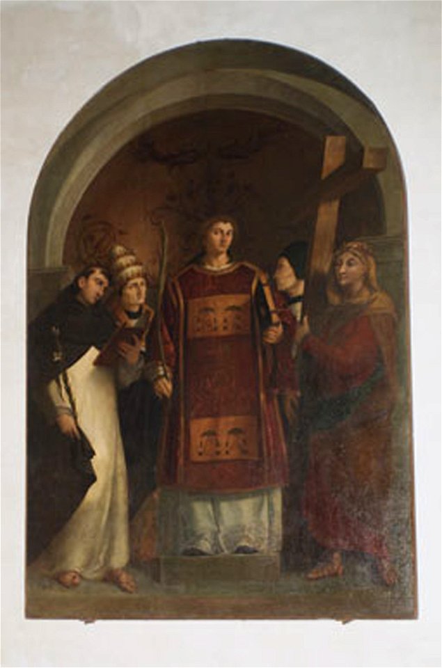 Negretti J. (1523), San Vincenzo martire tra Santi e beato, Venezia