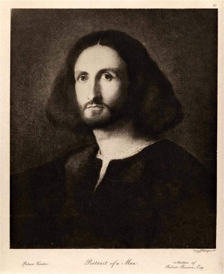 Negretti Iacopo, Ritratto di giovane uomo, Collezione R.H. Benson