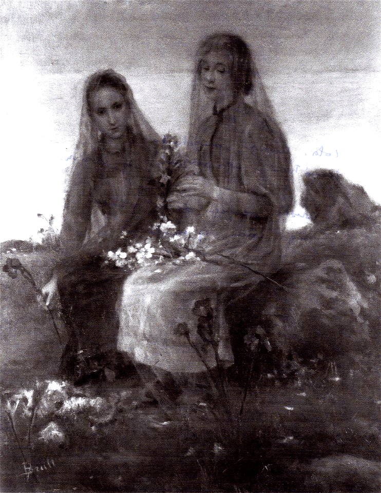 Nenes amb vels - Joan Brull i Vinyoles (1863-1912)