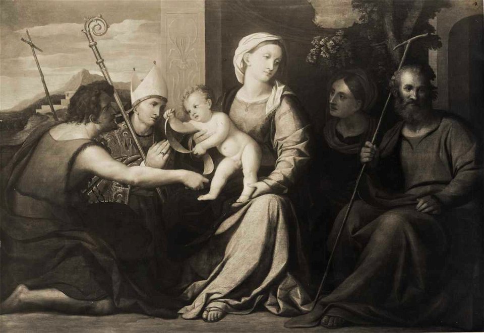Negretti Iacopo, Sacra Conversazione, Liechtenstein Museum