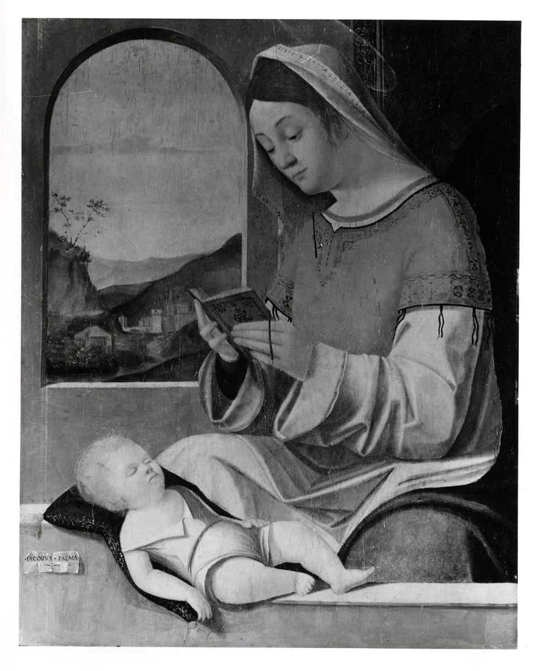 Negretti Iacopo, Madonna con Bambino, inv. 31