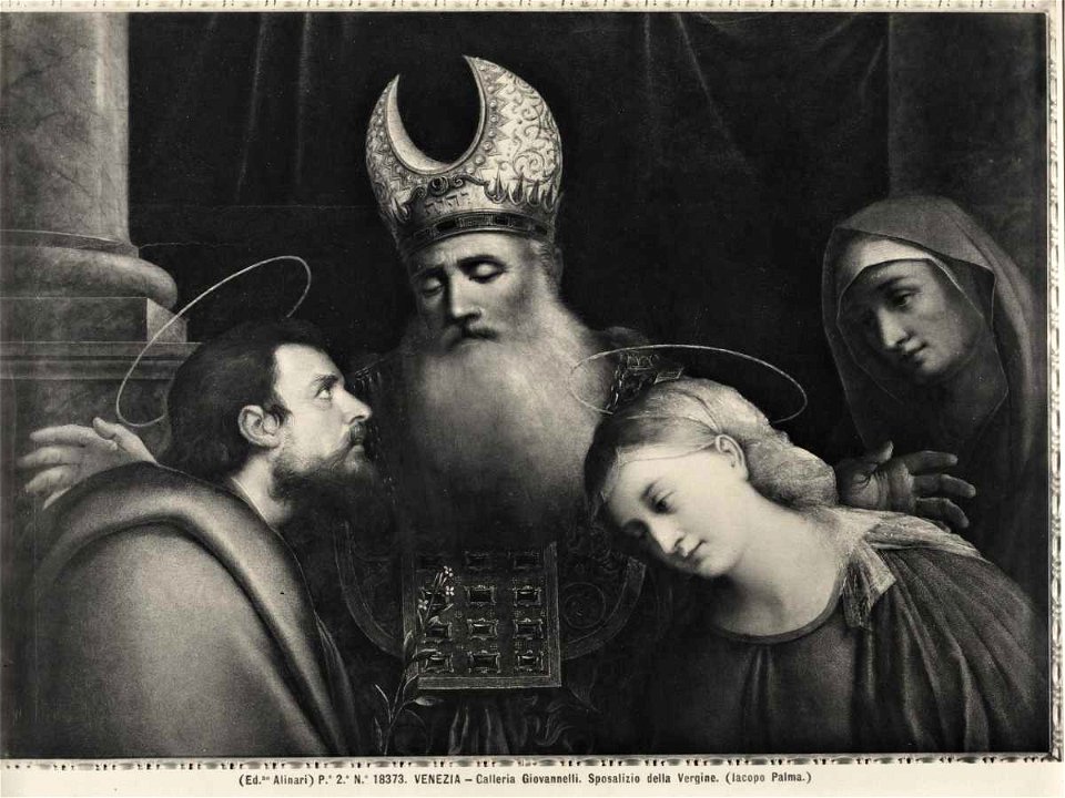 Negretti Iacopo, Sposalizio di Maria Vergine, Collezione Giovannelli