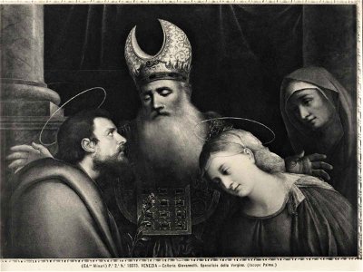 Negretti Iacopo, Sposalizio di Maria Vergine, Collezione Giovannelli