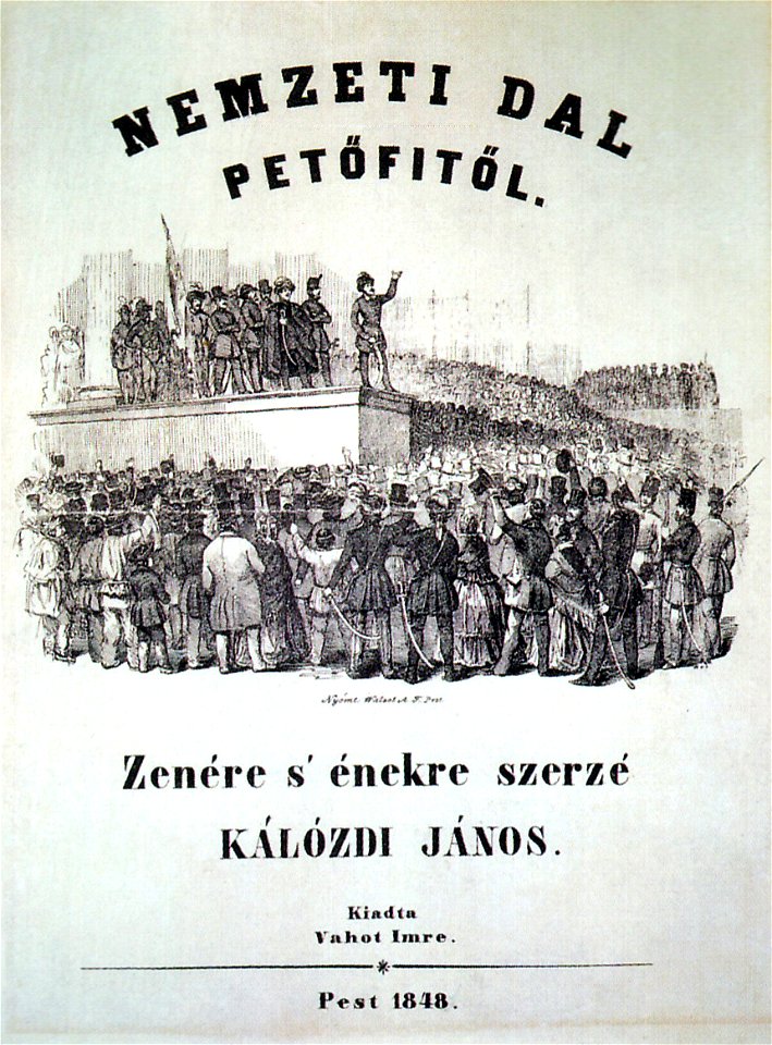 Nemzeti dal Petőfitől 1848