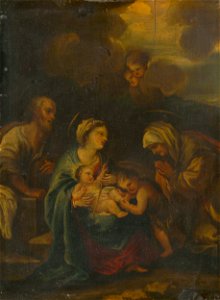 Nemecký maliar z 18. storočia - Svätá rodina - O 3193 - Slovak National Gallery