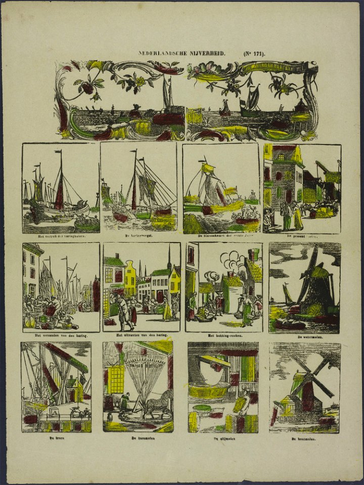 Nederlandsche nijverheid-Catchpenny print-Borms 0648