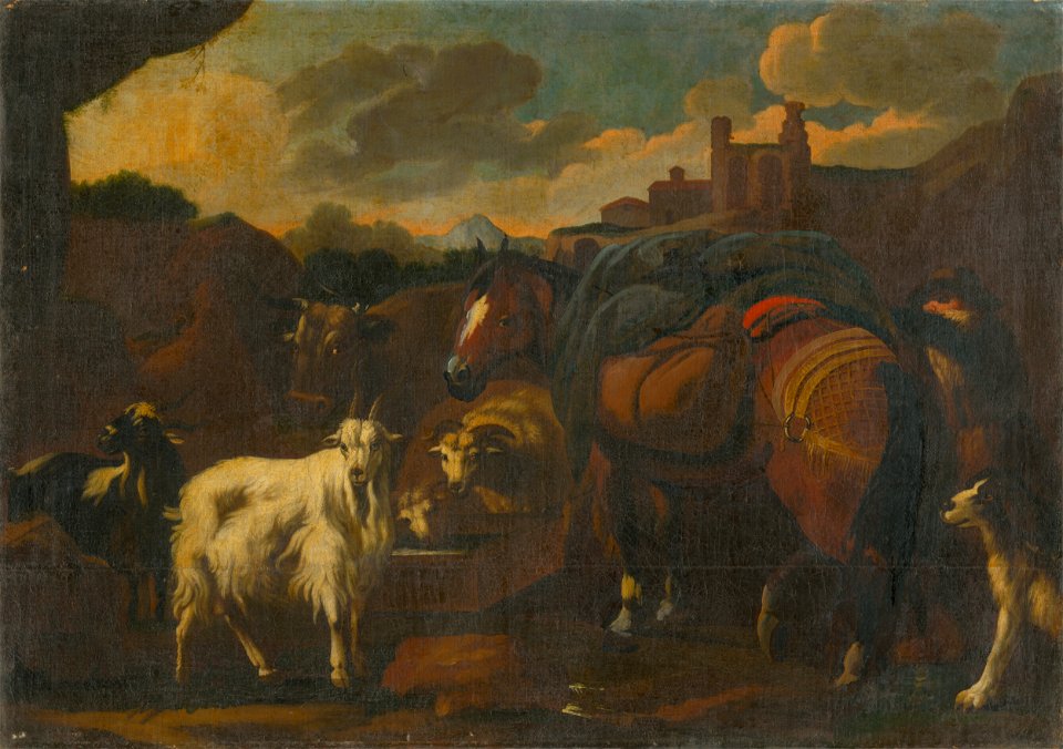 Nemecký maliar z 2. tretiny 18. storočia - Domáce zvieratá - O 2253 - Slovak National Gallery