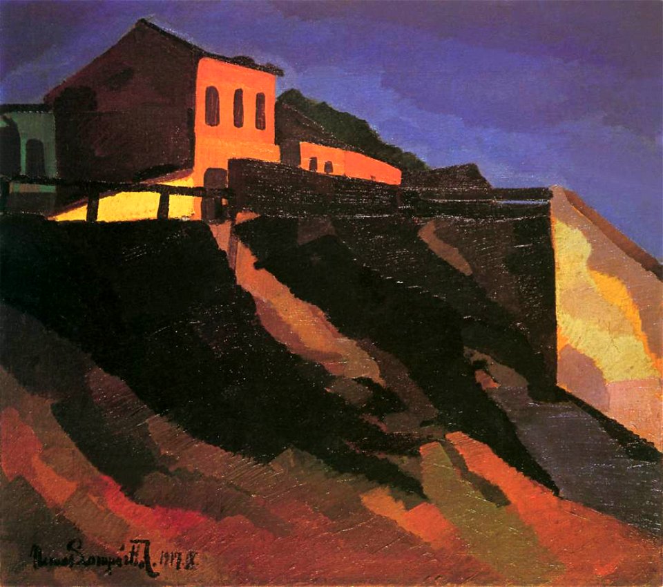 Nemes Lampérth Landscape 1917