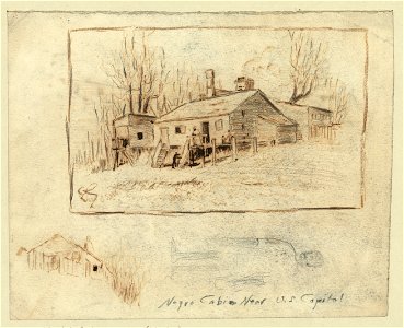 Negro cabin near U.S. Capitol LCCN2004661706