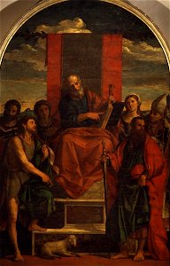 Negretti J Palma Vecchio - S Pietro in trono e SS (302)