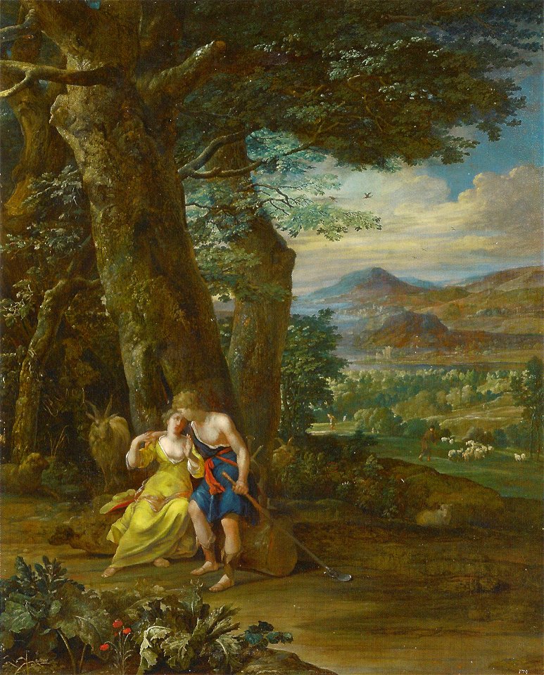 Neer, Eglon van der - Schäferszene - 1698