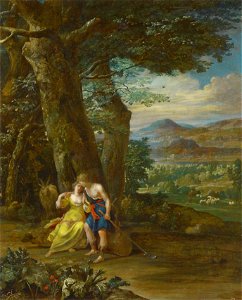 Neer, Eglon van der - Schäferszene - 1698