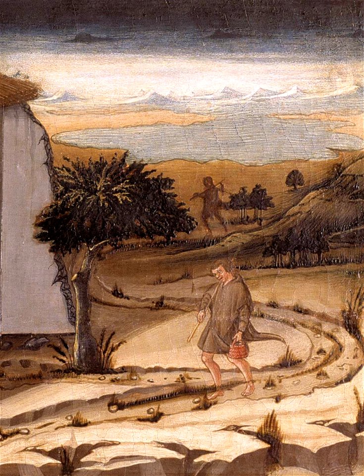 Neri di Bicci - Nativity (detail) - WGA02168