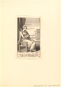 Negligentia print by Philip Galle, S.IV 2896, Prints Department, Royal Library of Belgium