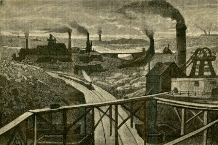 Nel Belgio Carbonaie e interri di scorie