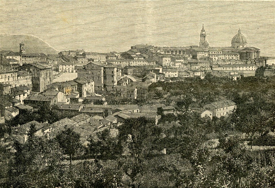 Nel centenario del Santuario di Loreto Panorama di Loreto