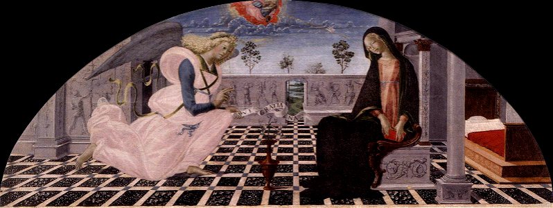 Neroccio de' Landi - Annunciation - WGA16509