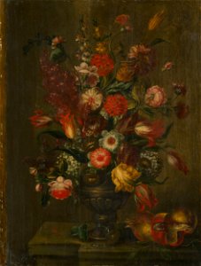 Nemecký maliar z 18. storočia - Zátišie s kvetmi - O 1831 - Slovak National Gallery