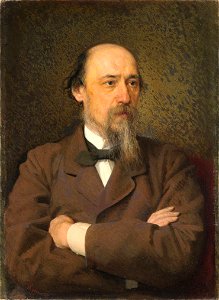 Nekrasov by Kramskoy