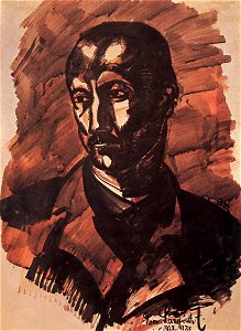 Nemes Lampérth József painter Portrait of a Man 1922