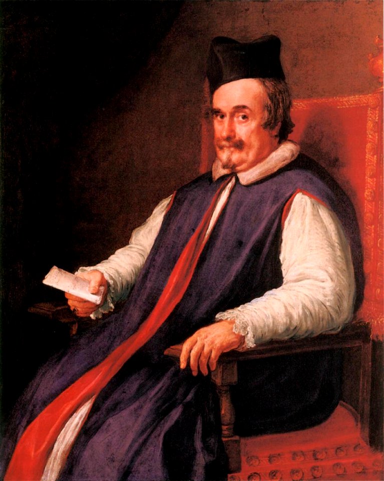 Retrato del cardenal Segni, by Pietro Neri y Velázquez