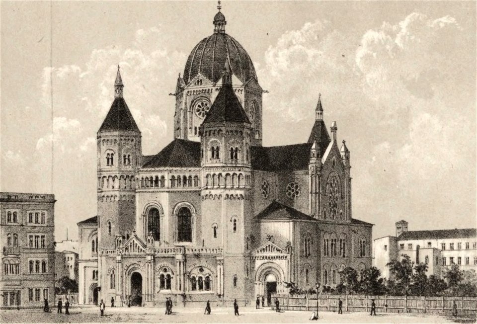 Neue Synagoge in Breslau