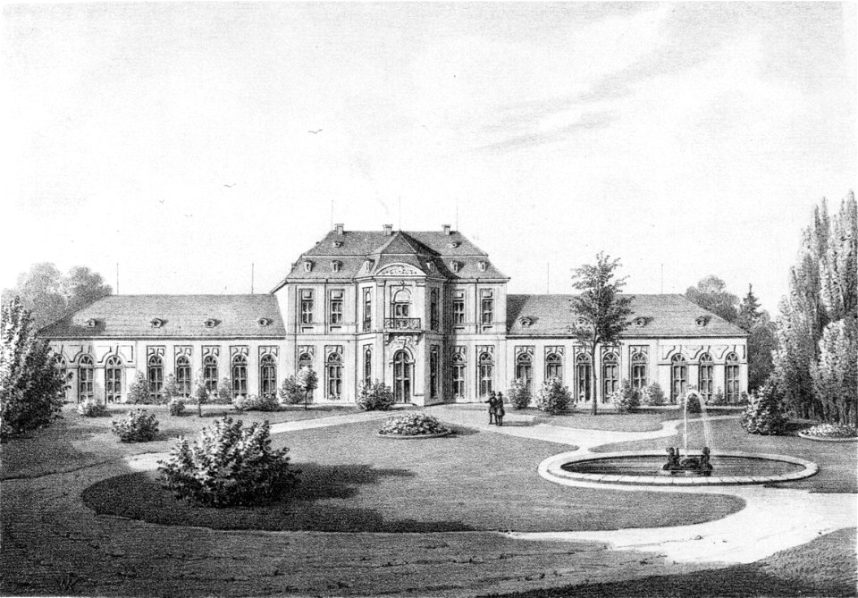 Neschwitz, neues Schloss (Heise, 1850er)