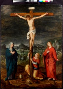 Netherlandish - The Crucifixion - Google Art Project. Free illustration for personal and commercial use.