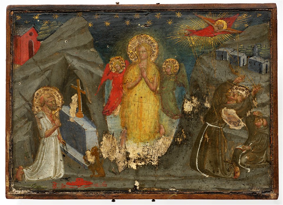 Neri di Bicci - Saint Jerome in the Wilderness - P27w23 - Isabella Stewart Gardner Museum
